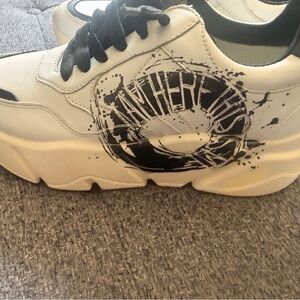 Nordstrom White and Black Sneakers